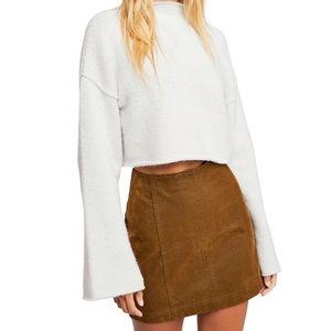 Free People Mini Skirt (Cedar Color)
